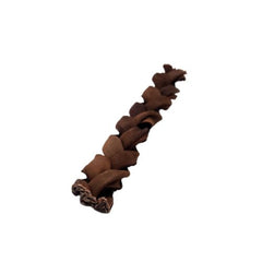 5"- Thin Braided Beef Collagen Stick - Brown