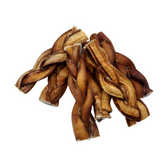 6"- Bully Stick - Braided -Standard - Low Odour