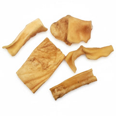 Beef head skin dog treats - collagen-rich chews for joint and coat health