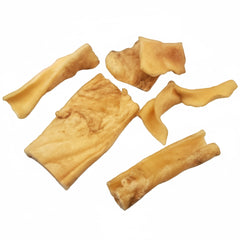 Beef scalp chews for dogs - no-hide rawhide-free alternative, single ingredient