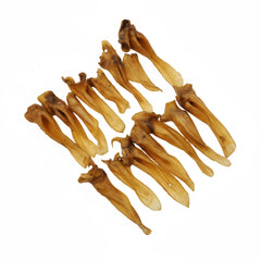 Lamb ears chews ideal for small dogs and medium breeds - natural size