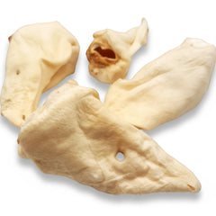 Whole cow ears for dogs - thick, durable chews with natural cartilage