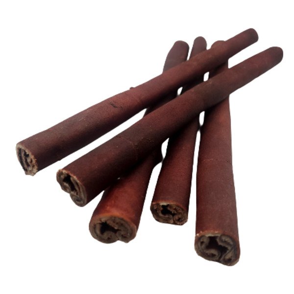 12" - Thin Beef Collagen Stick - Brown (10pc)