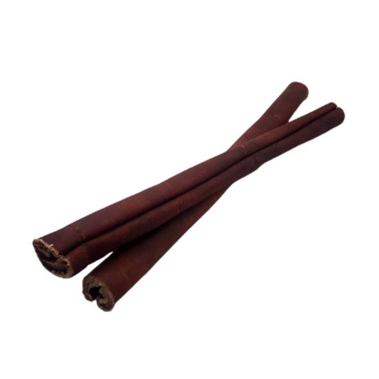 12" - Thin Beef Collagen Stick - Brown (10pc)
