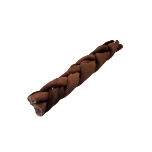 5"- Thin Braided Beef Collagen Stick - Brown (40pc)