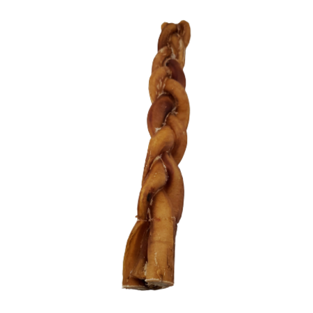12"- Bully Stick - Braided - Jumbo- Low Odour