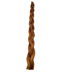 IMPERFECT - MEDIUM ODOUR- 12"- Bully Stick - Braided -MONSTER (8 pc)