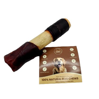 6? Beef Collagen Stick Ð Natural Ð Wrapped Ends