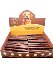 NEW!!! 6"- Beef LIVER GLAZED Collagen Stick - Brown (20pc)