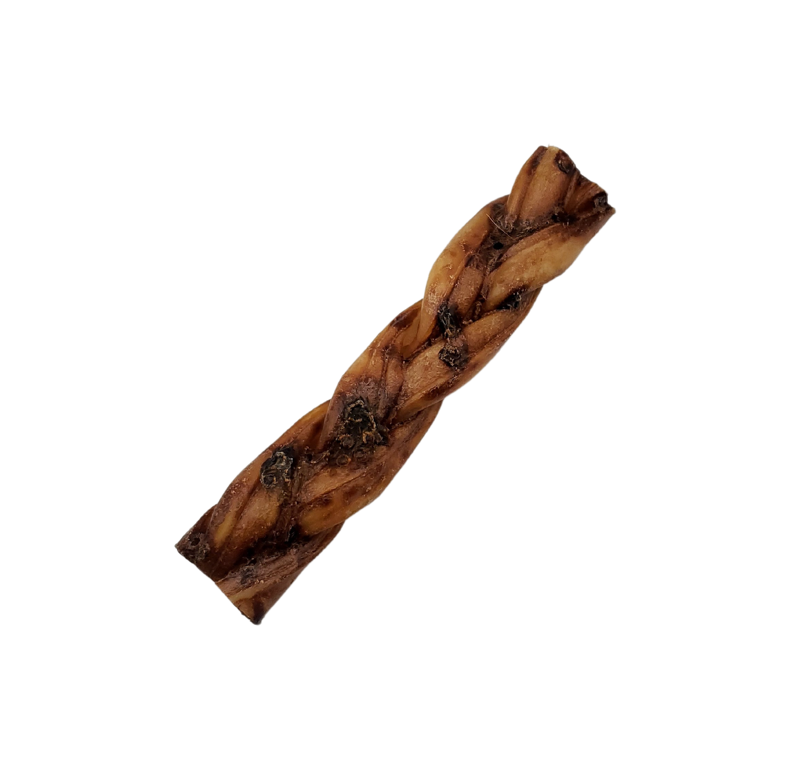 NEW!!! 6"- Braided LIVER GLAZED Beef Collagen Stick - Natural (20pc)