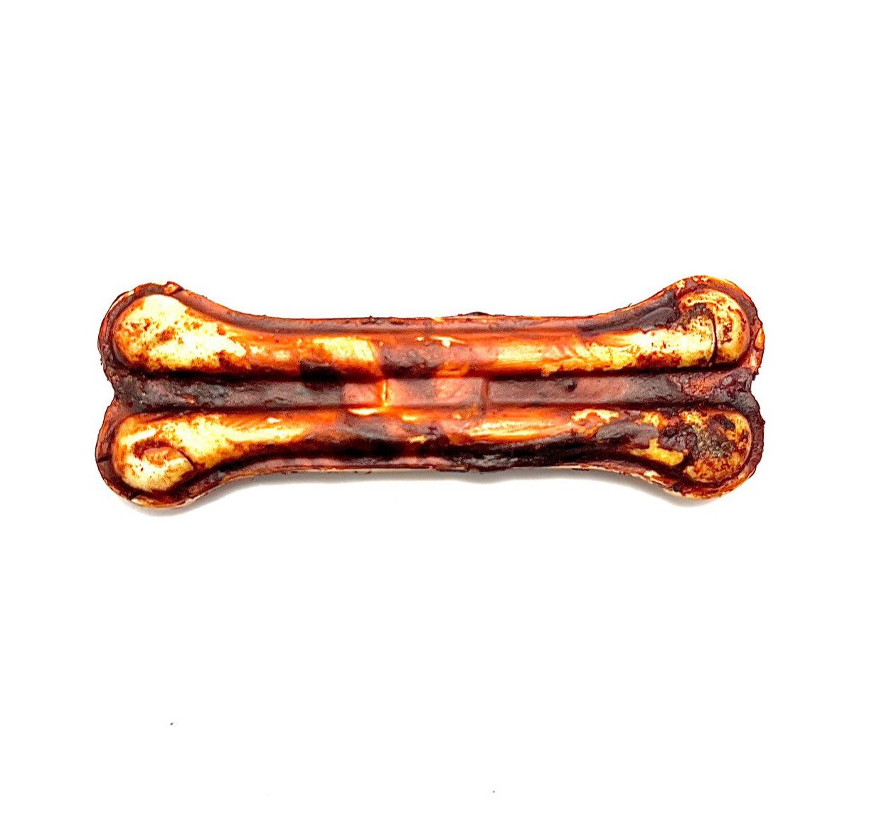 NEW!!! 5"- Beef Collagen Pressed Bone LIVER GLAZED (10pc)