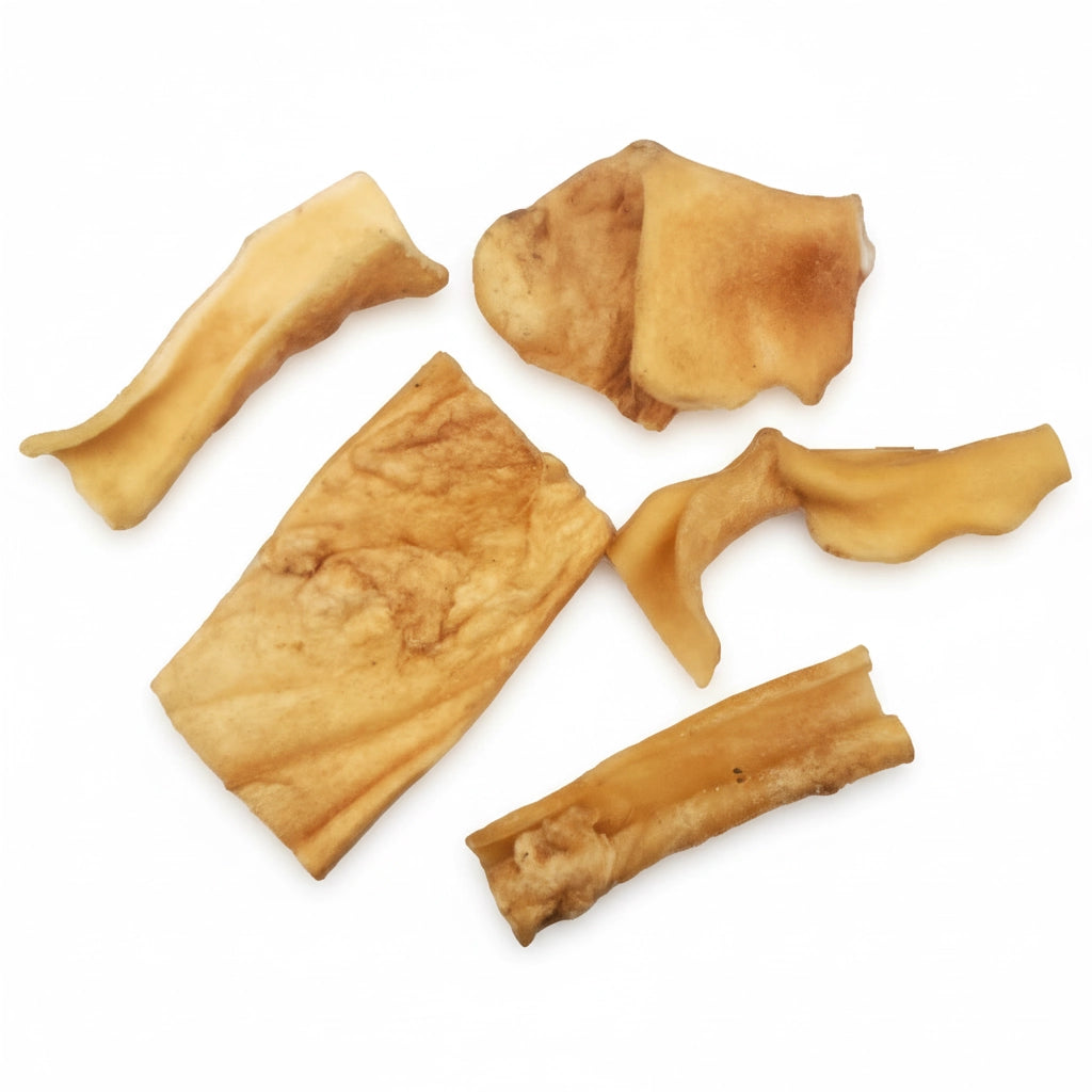 Beef head skin dog treats - collagen-rich chews for joint and coat health