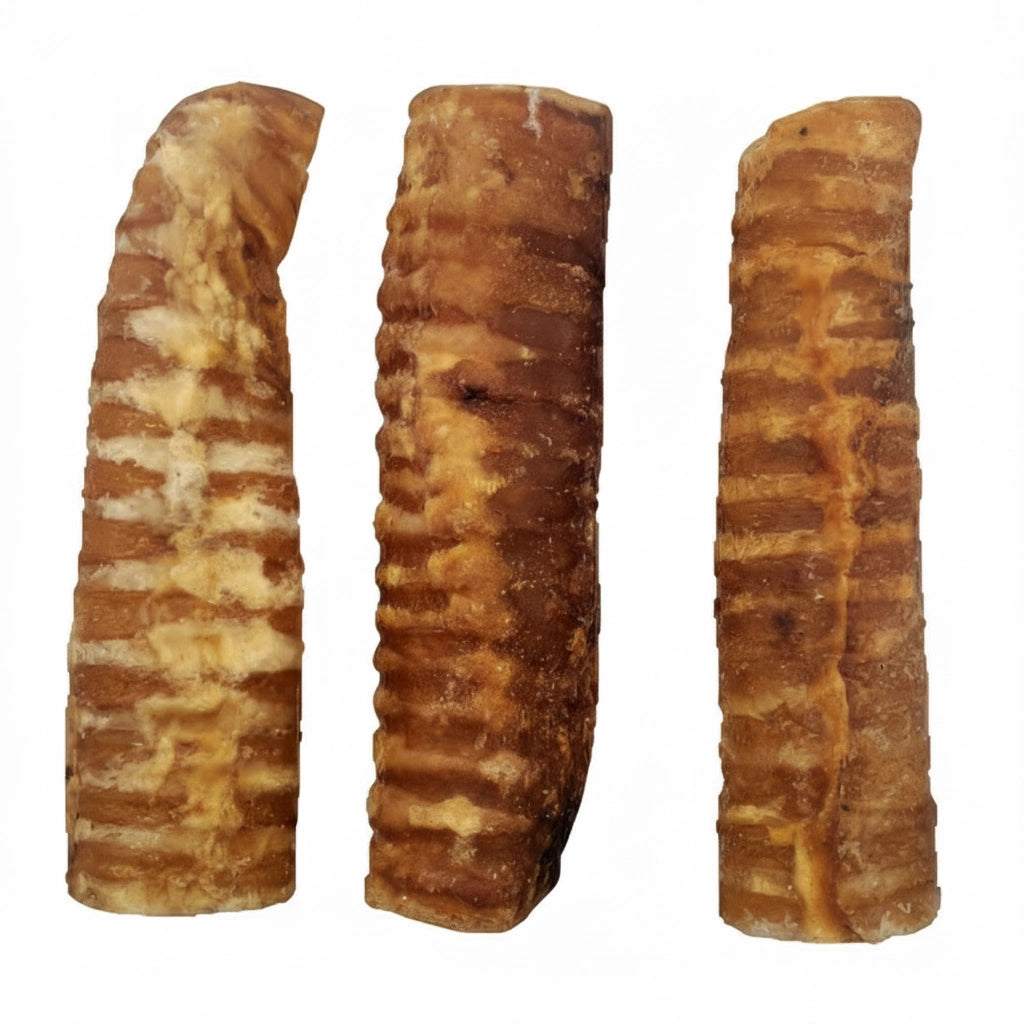 Beef trachea chews for aggressive chewers - durable, natural dog treats