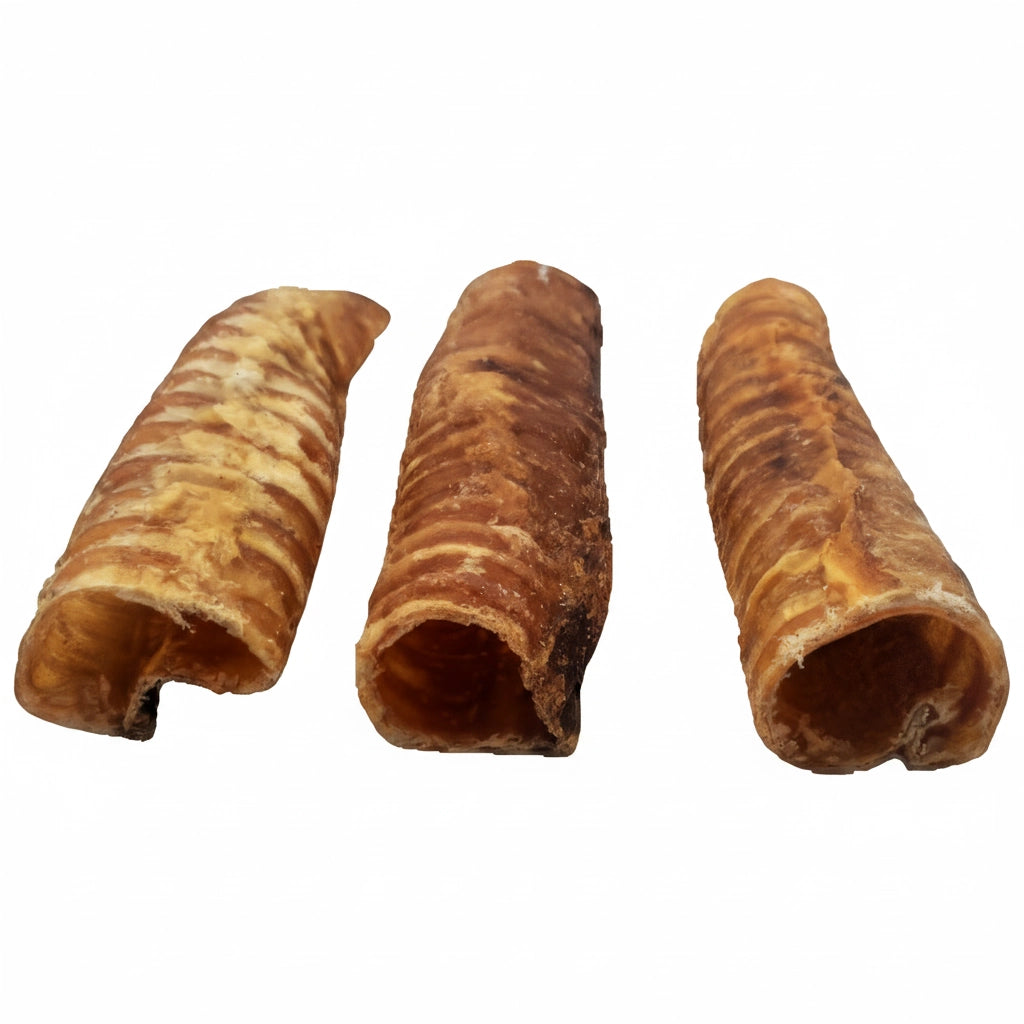 Beef trachea chews - natural long-lasting dog treats, rawhide-free alternative